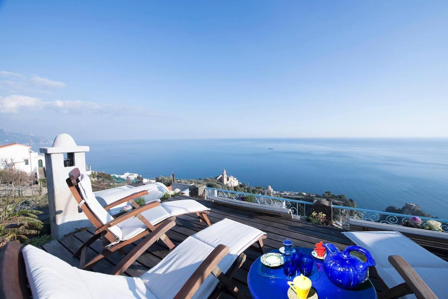 Perla Nel Blu Villa Affacciata Sul Mare コンカ・デイ・マリーニ エクステリア 写真